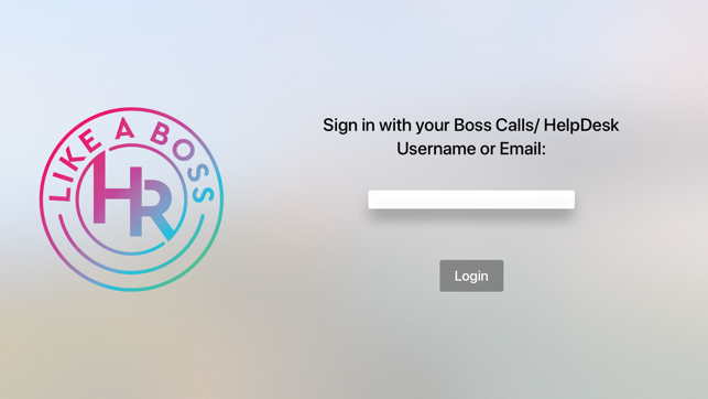 Boss Calls by HelpDesk