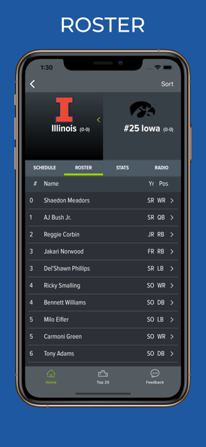 Illinois Football Schedules(圖3)-速報App