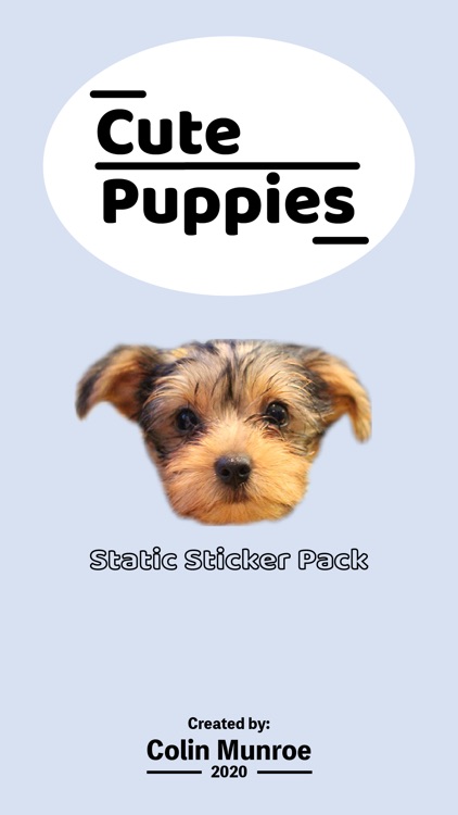 Cute Puppy - Stickers
