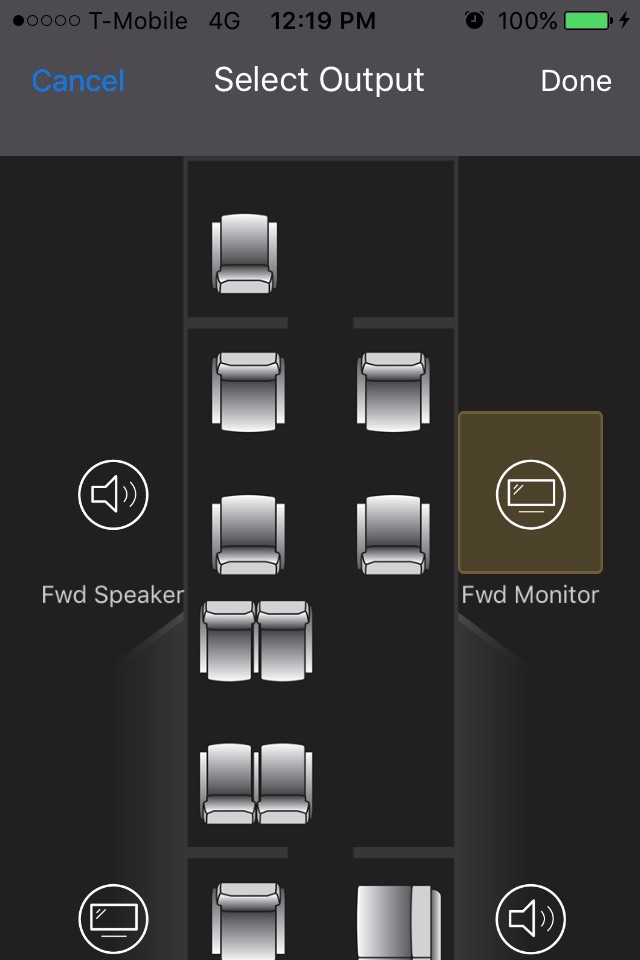 Bombardier Cabin Control screenshot 3