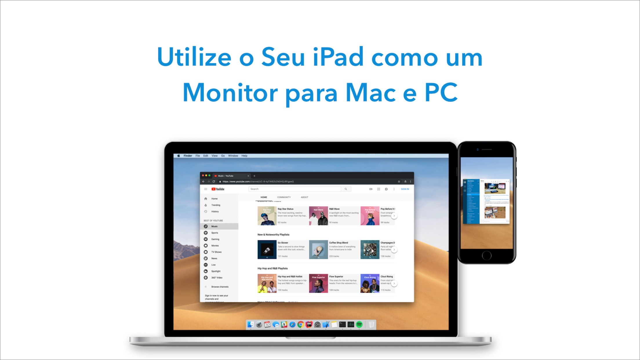 Screenshot do app Duet Display