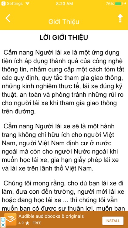 Cẩm Nang Người Lái Xe