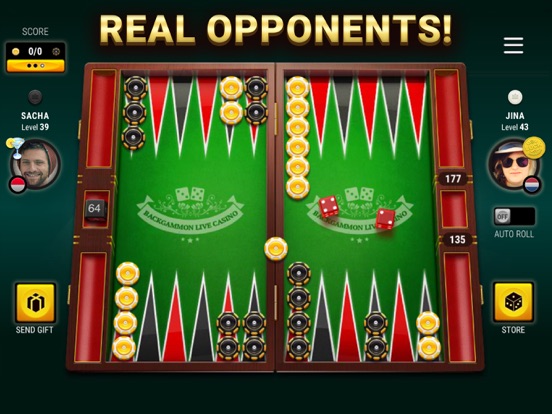 Backgammon Live – Free board games with friends screenshot