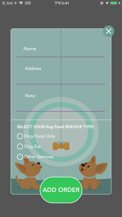 Dog food - Customer