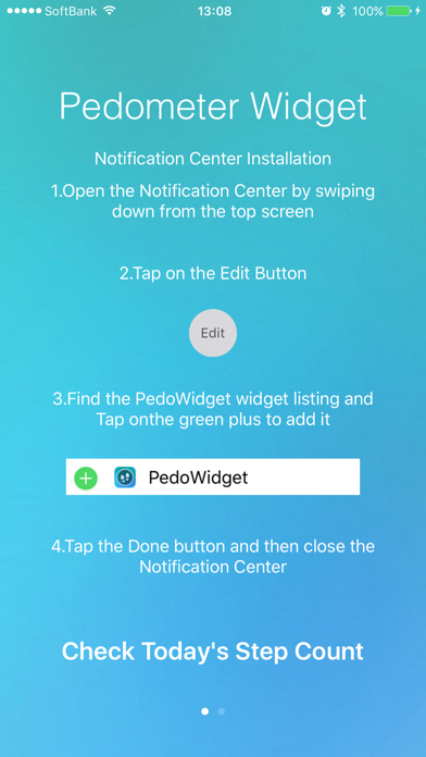 Pedometer Widgets screenshot 2