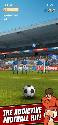 Flick Kick Football - Screenshot 1