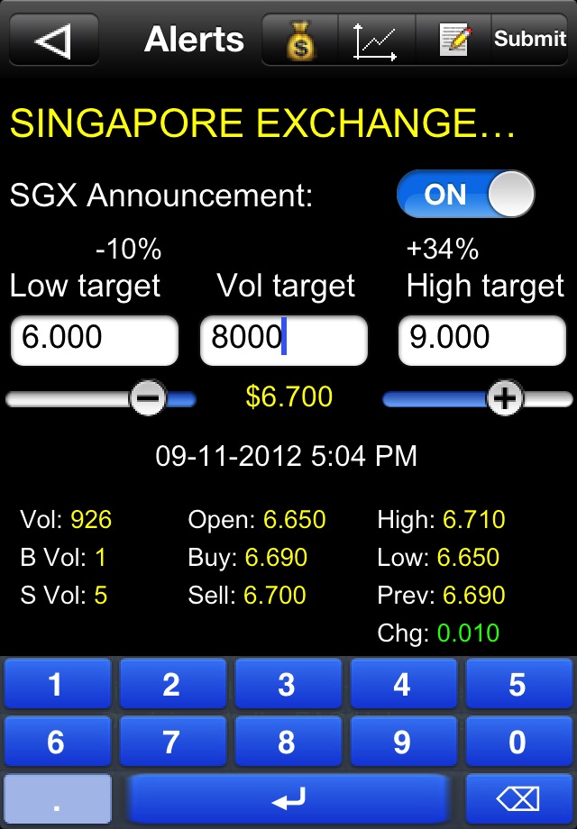 SG Stock Alert screenshot 3