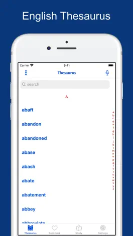 Game screenshot Advanced English Thesaurus mod apk