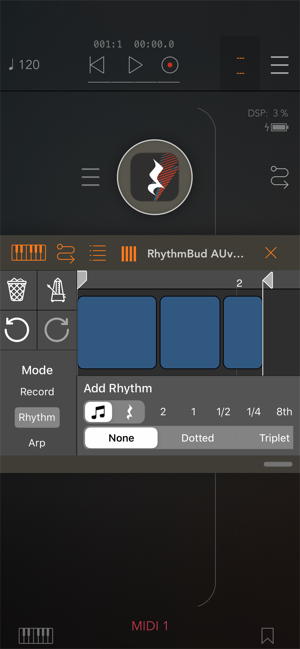 RhythmBud - AUv3 MIDI FX