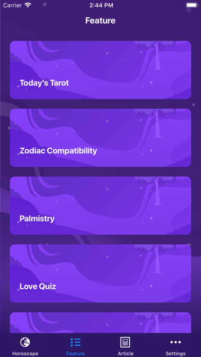 Daily Horoscope &Tarot Reading screenshot 2