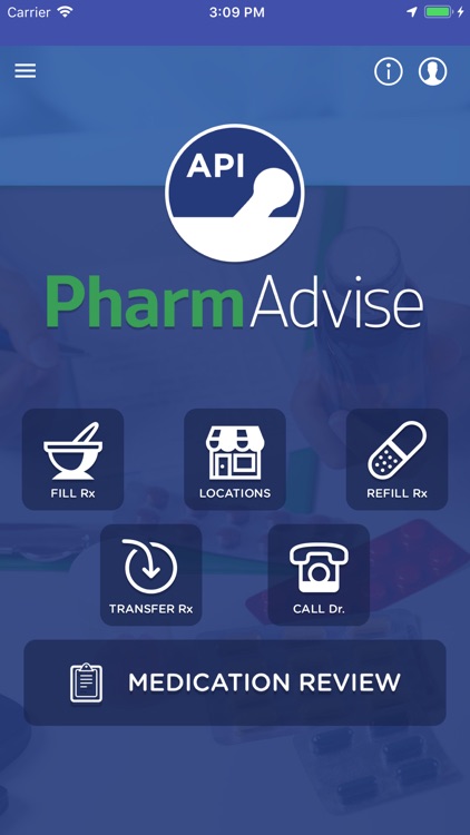 PharmAdvise Mobile App