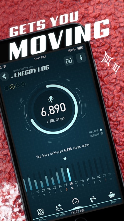 Walkr - A Gamified Fitness App screenshot-0