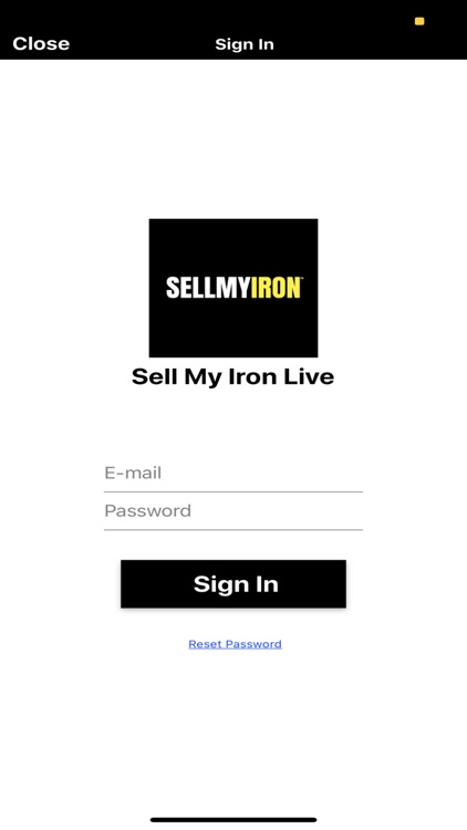 Sell My Iron Live