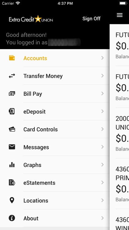 Extra CU Mobile Banking screenshot-3