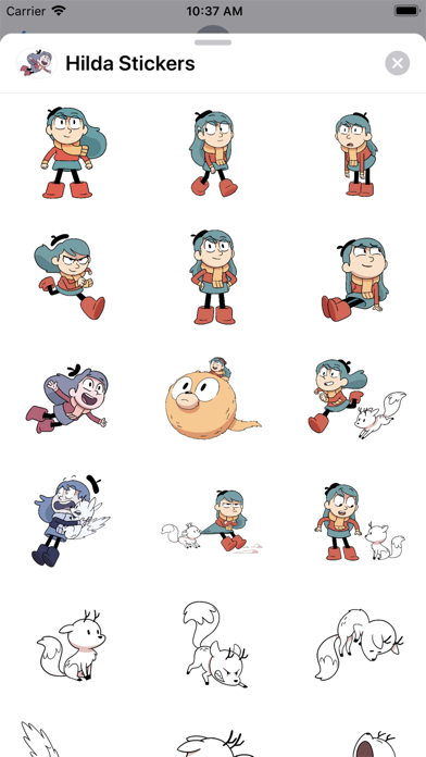 Hilda Stickers screenshot 3