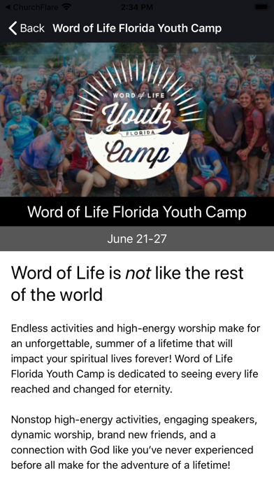 Focus Student Ministry screenshot 2