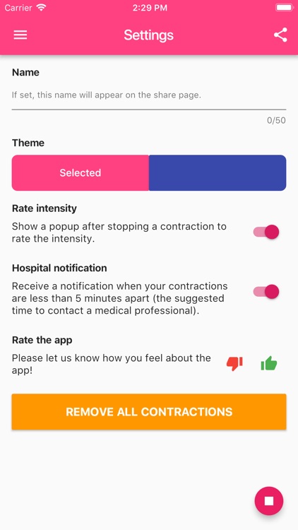Easy Contraction Timer screenshot-6