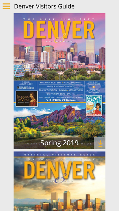 Denver Visitors Guide screenshot 2