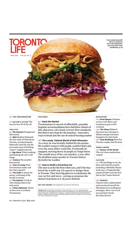 Toronto Life Magazine