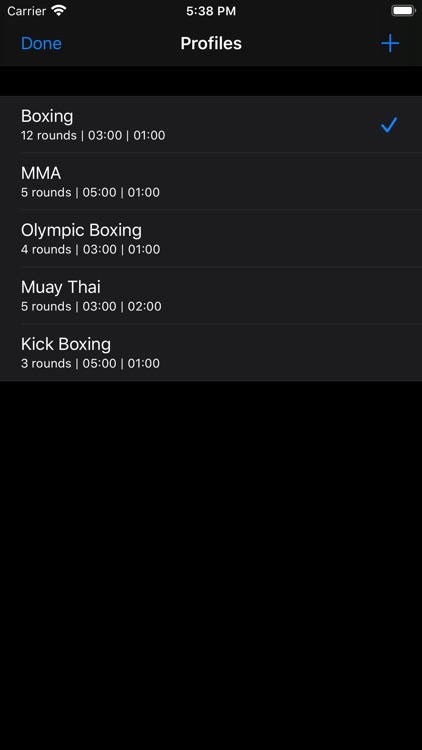 Gymborg Boxing Timer screenshot-5