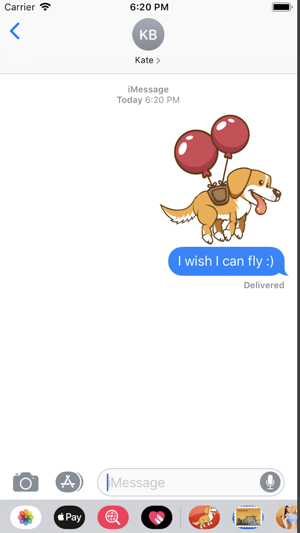 Golden Dog Emojis Stickers(圖3)-速報App