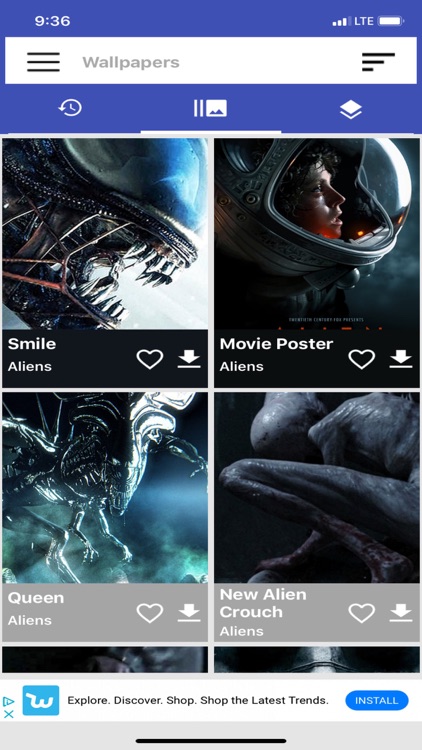 Aliens Wallpapers HD screenshot-5