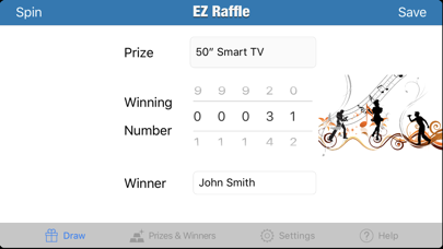 How to cancel & delete EZ Raffle from iphone & ipad 1