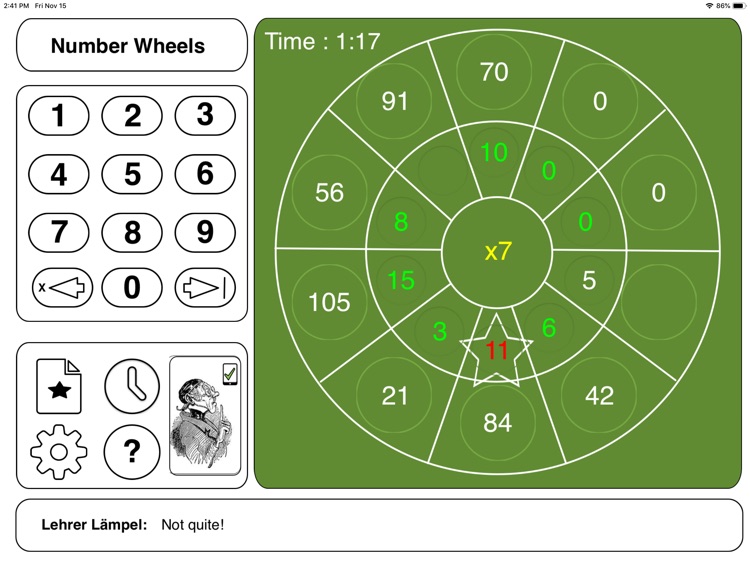 Lehrer Lämpel: Number Wheels screenshot-4