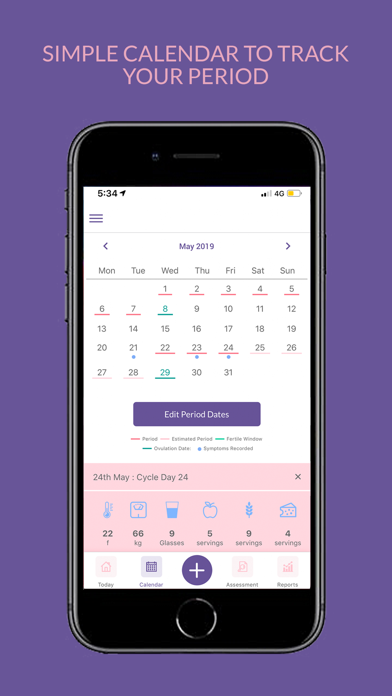 Nyra - Period, Fertility App screenshot 2