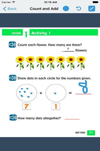 GoWorksheet - náhled