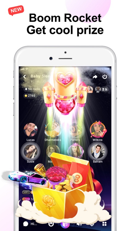 Waka - Group Voice Chat App
