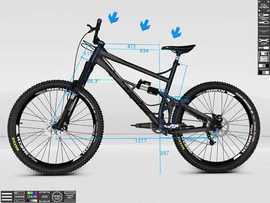 Bike 3D Configurator screenshot