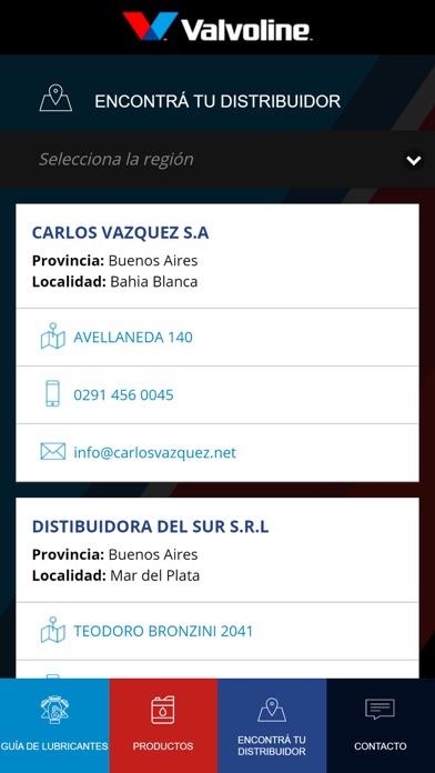 Valvoline Argentina screenshot 4