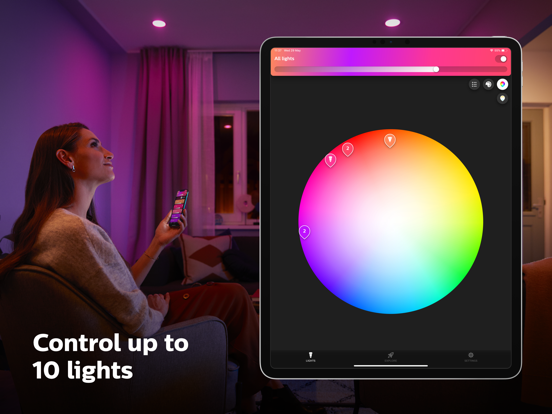 Philips Hue Bluetooth screenshot