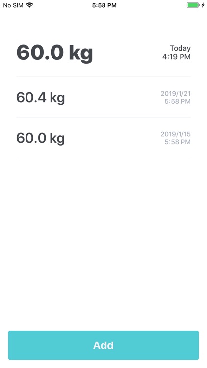 YourWeight screenshot-3