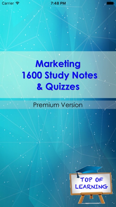 How to cancel & delete Marketing Exam Review 1560 Qz from iphone & ipad 1