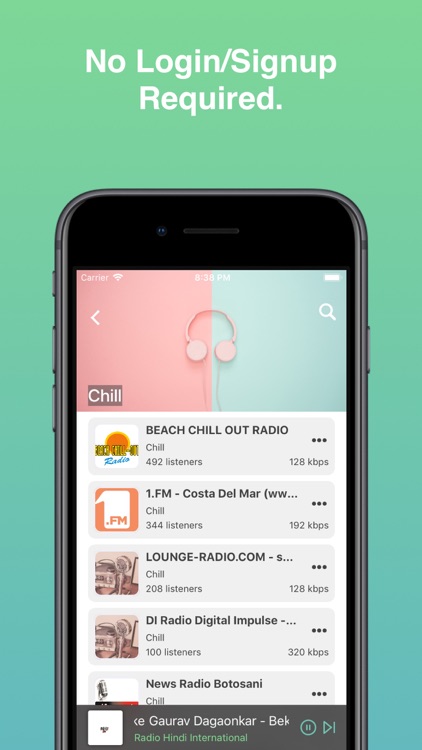 Pocket Radio - Live Streaming screenshot-3