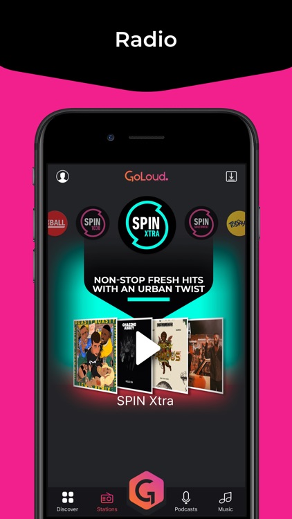SPIN Radio App