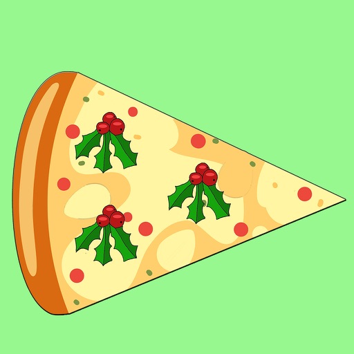 Holiday Pizza Icon