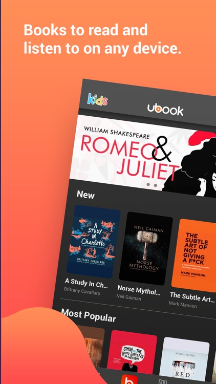 Ubook - Audiobooks