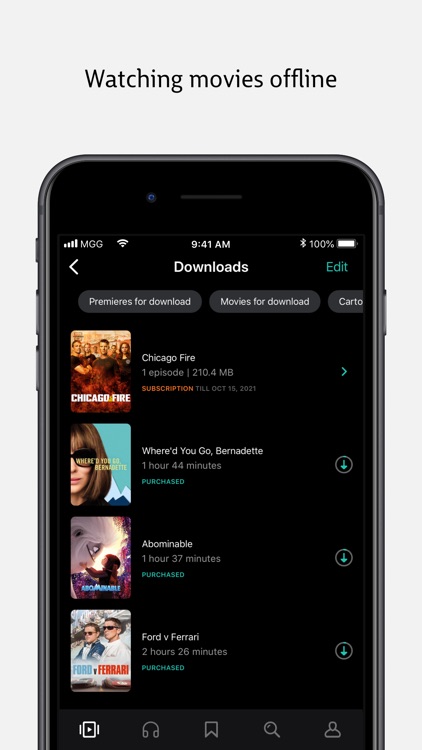 MEGOGO - TV, Movies, Audiobook screenshot-4
