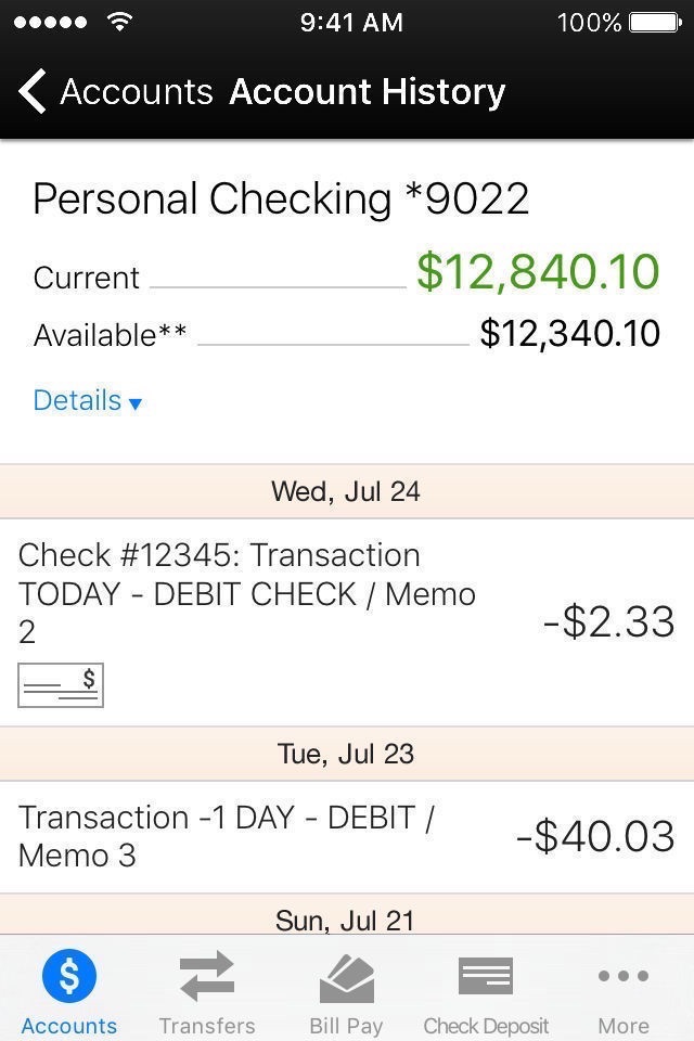 Philadelphia FCU Mobile screenshot 3