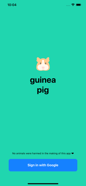 Guinea Pig App