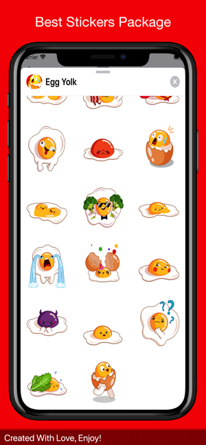 Egg Yolk Stickers(圖3)-速報App