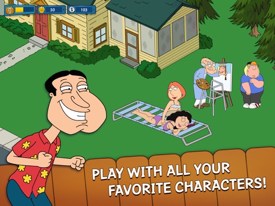 Family Guy The Quest for Stuff iPad app afbeelding 5