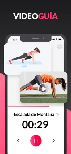 Screenshot 3 Fitness Femenino: Fitness App iphone