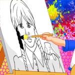 Coloring wednesday family game