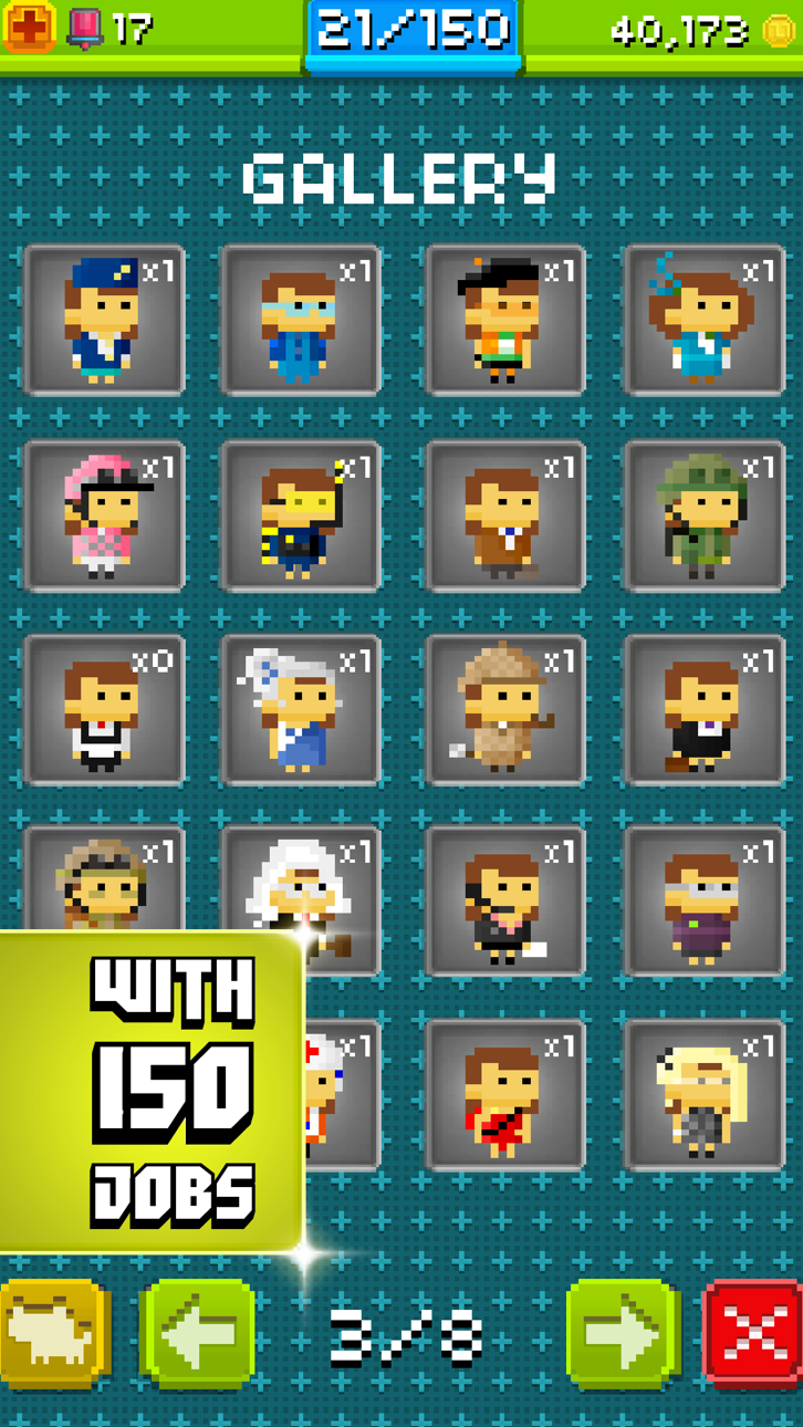 Pixel People Hack screenshot 5 - iOS game interface
