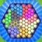 Hexagon Block Puzzle is a simple color matching game to smash with a blast in the hex block