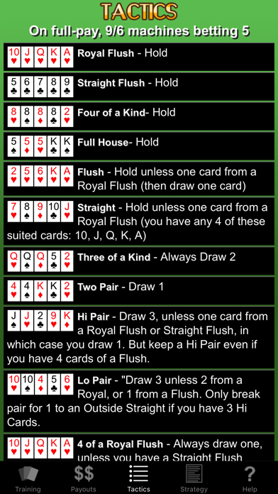 Video Poker Trainer screenshot1